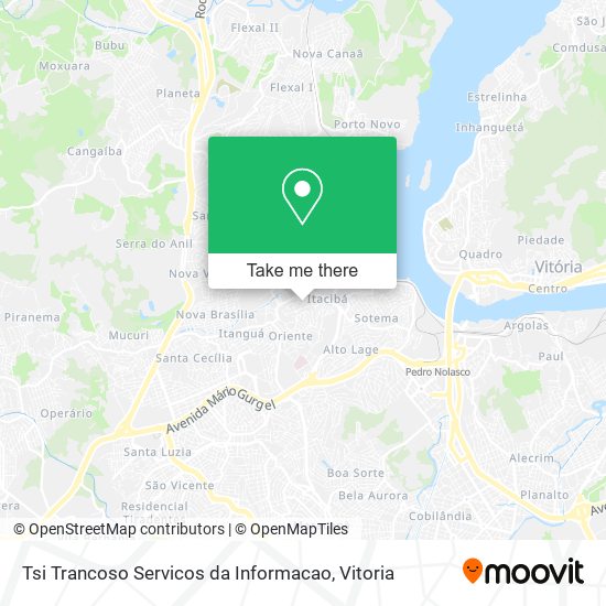 Tsi Trancoso Servicos da Informacao map