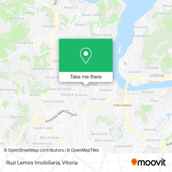Ruzi Lemos Imobiliaria map