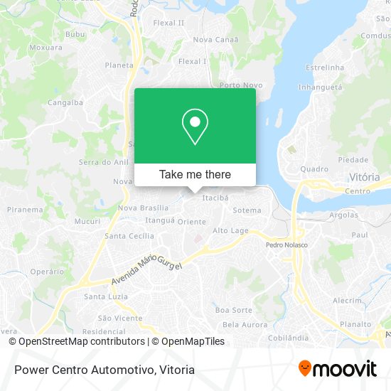 Power Centro Automotivo map