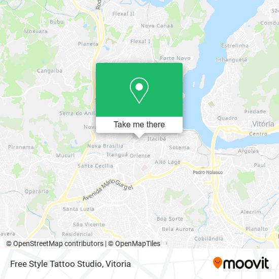 Free Style Tattoo Studio map