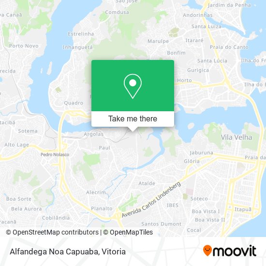 Alfandega Noa Capuaba map