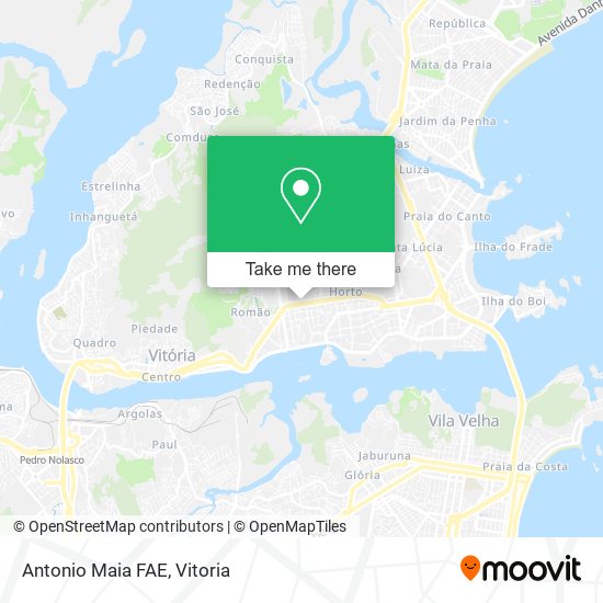 Antonio Maia FAE map