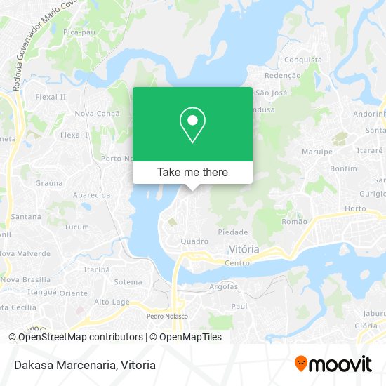 Dakasa Marcenaria map