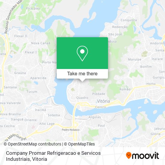 Company Promar Refrigeracao e Servicos Industriais map