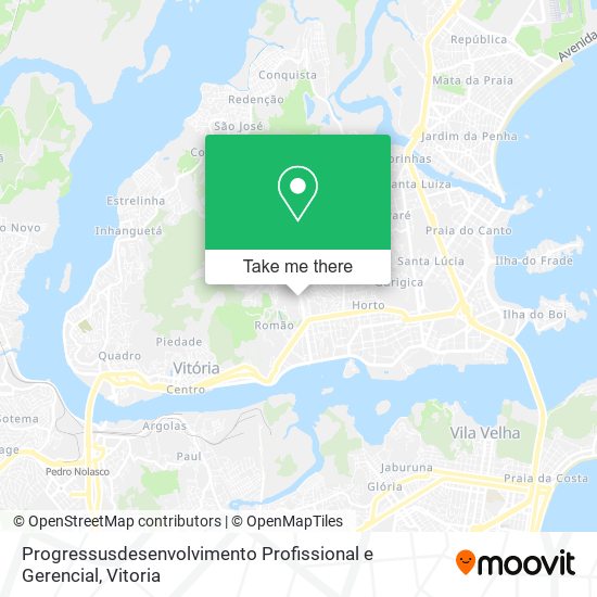 Progressusdesenvolvimento Profissional e Gerencial map