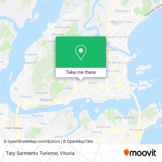 Taty Sarmento Turismo map