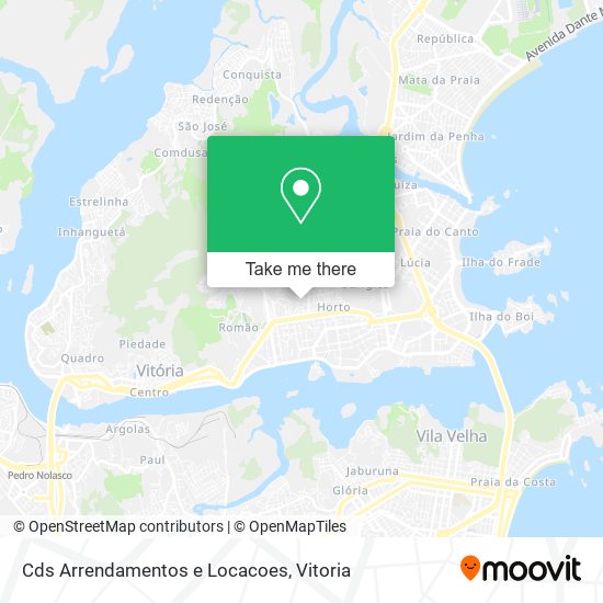 Cds Arrendamentos e Locacoes map