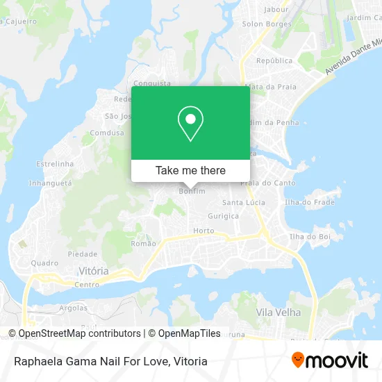 Raphaela Gama Nail For Love map