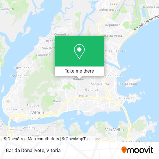 Bar da Dona Ivete map