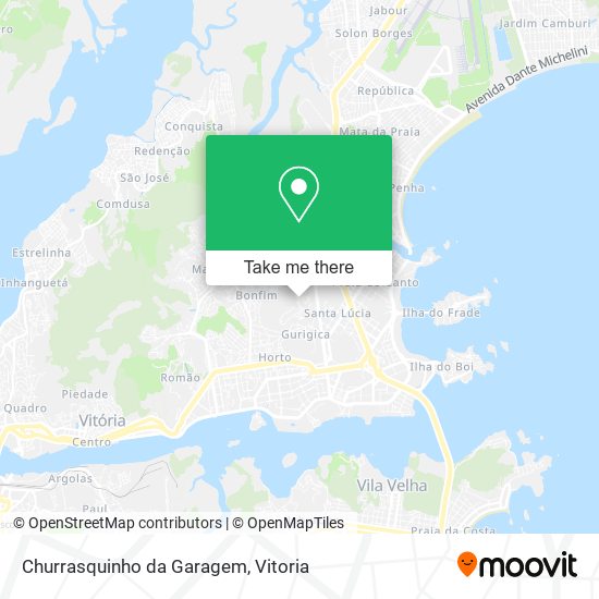 Churrasquinho da Garagem map