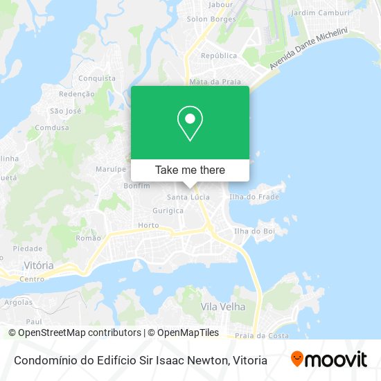 Condomínio do Edifício Sir Isaac Newton map