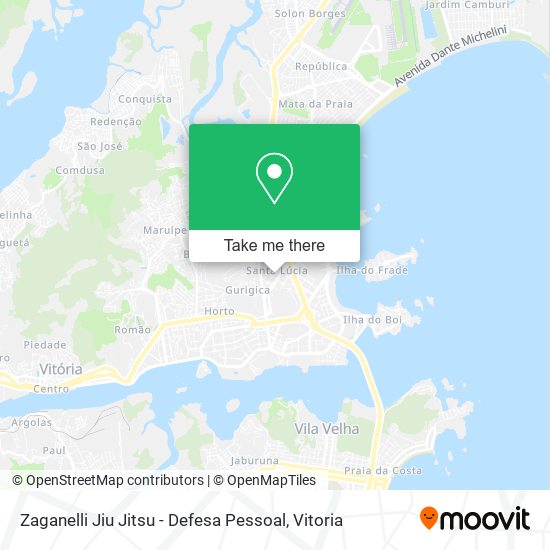 Zaganelli Jiu Jitsu - Defesa Pessoal map