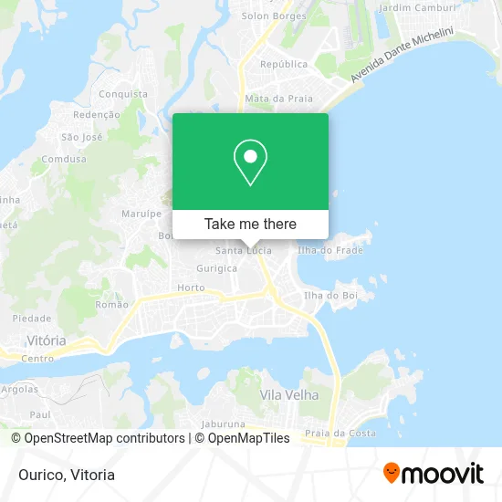 Ourico map