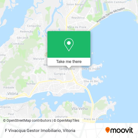 F Vivacqua Gestor Imobiliario map