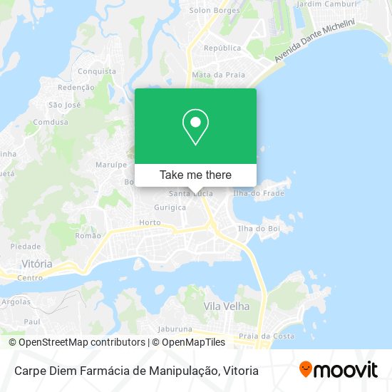 Carpe Diem Farmácia de Manipulação map