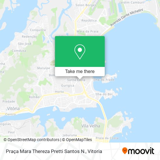 Praça Mara Thereza Pretti Santos N. map