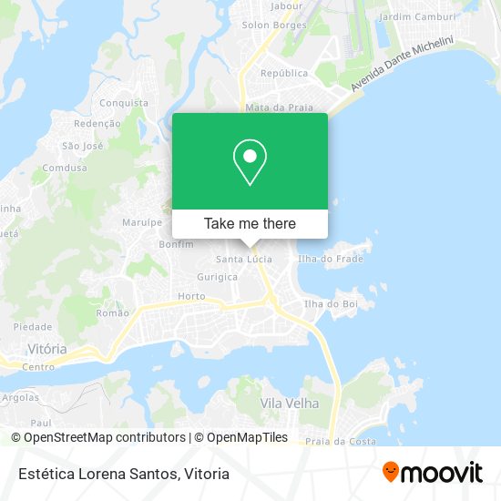 Estética Lorena Santos map
