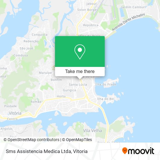 Sms Assistencia Medica Ltda map