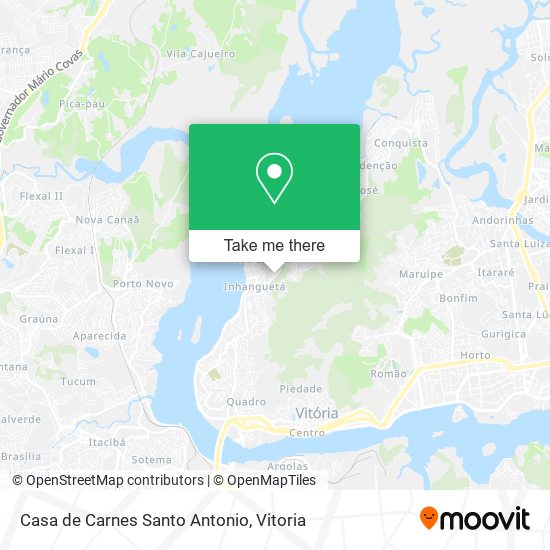 Casa de Carnes Santo Antonio map