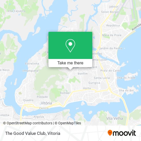 The Good Value Club map