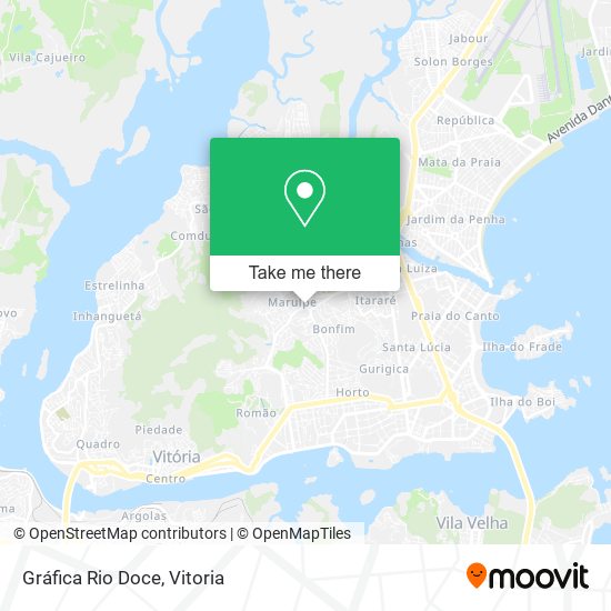 Gráfica Rio Doce map