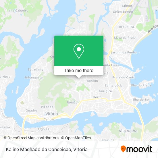 Kaline Machado da Conceicao map