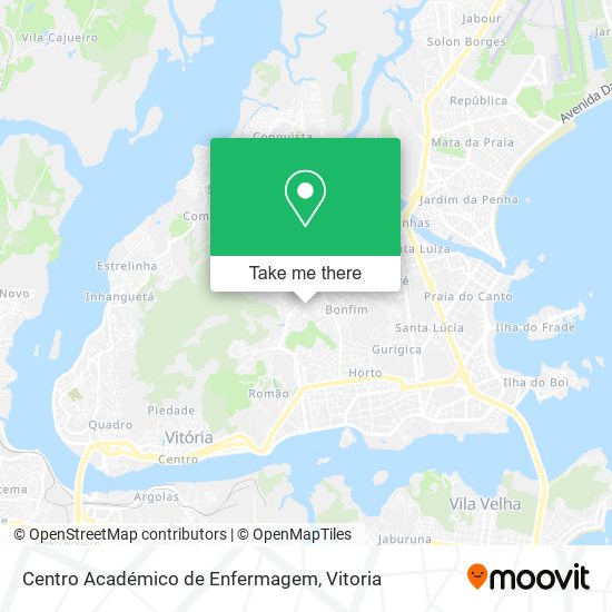 Centro Académico de Enfermagem map