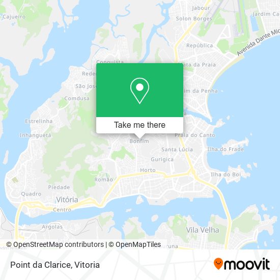 Point da Clarice map