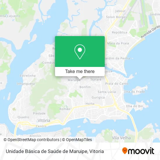 Unidade Básica de Saúde de Maruipe map