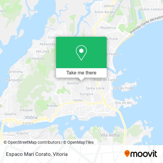 Espaco Mari Corato map