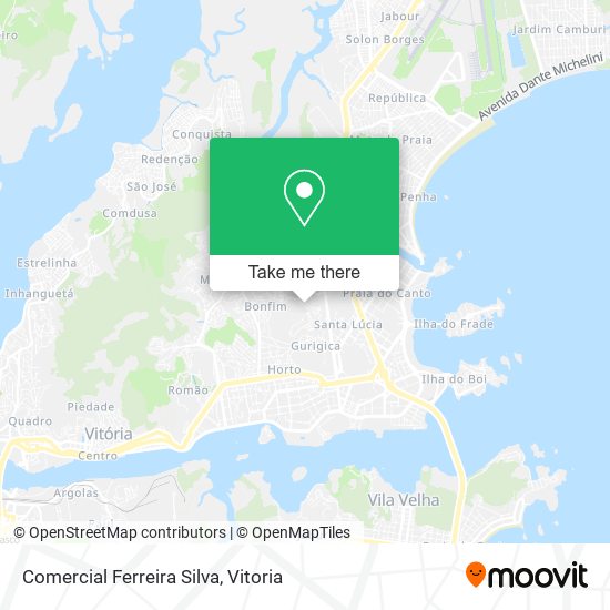 Comercial Ferreira Silva map