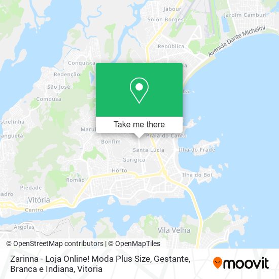 Mapa Zarinna - Loja Online! Moda Plus Size, Gestante, Branca e Indiana