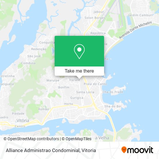 Alliance Administrao Condominial map