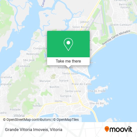 Grande Vitoria Imoveis map
