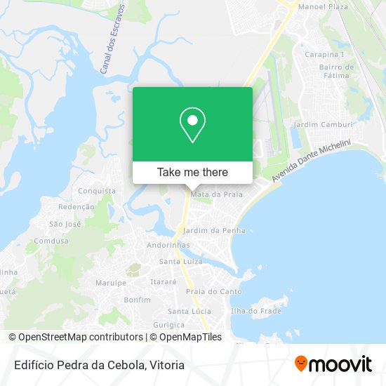 Edifício Pedra da Cebola map