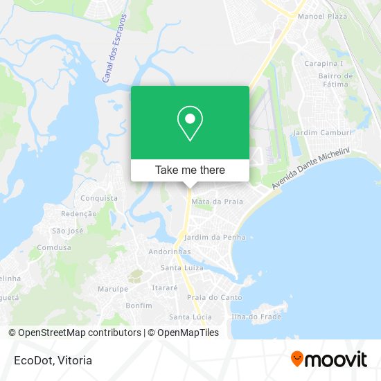 EcoDot map