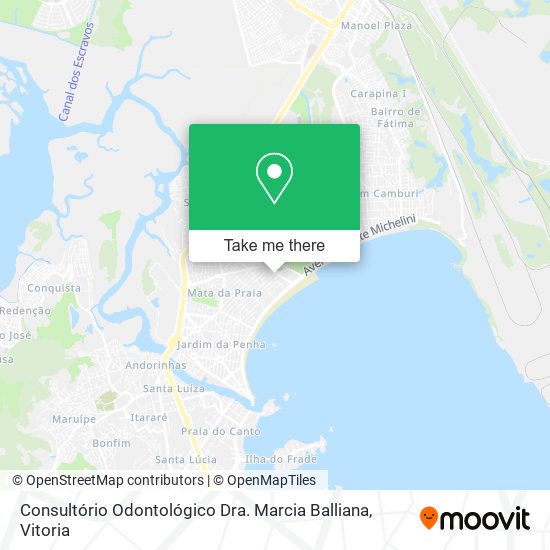 Consultório Odontológico Dra. Marcia Balliana map