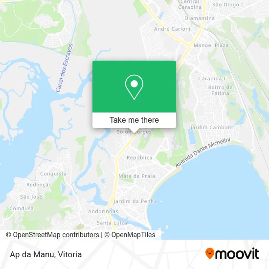 Ap da Manu map