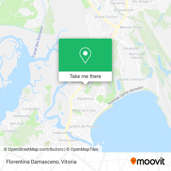 Florentina Damasceno map