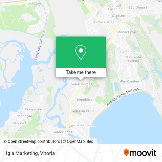 Igia Marketing map