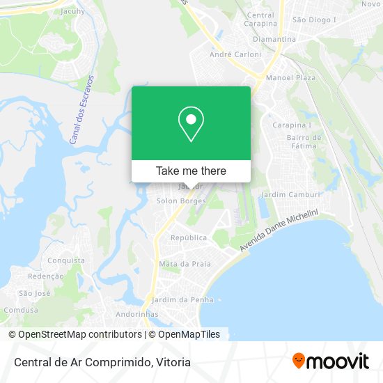 Central de Ar Comprimido map