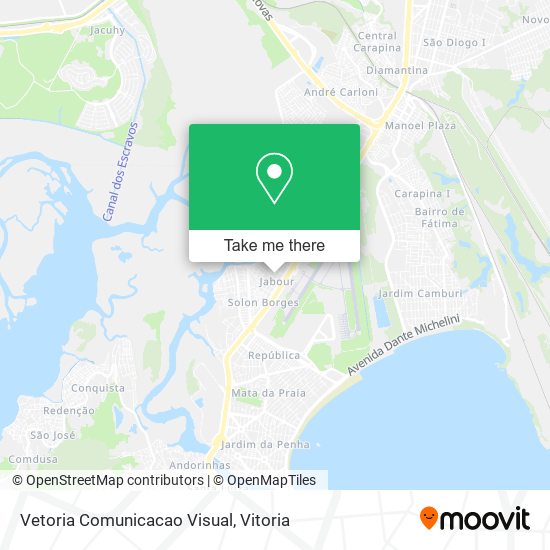 Vetoria Comunicacao Visual map