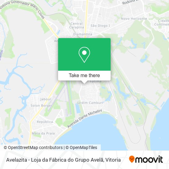 Avelazita - Loja da Fábrica do Grupo Avelã map