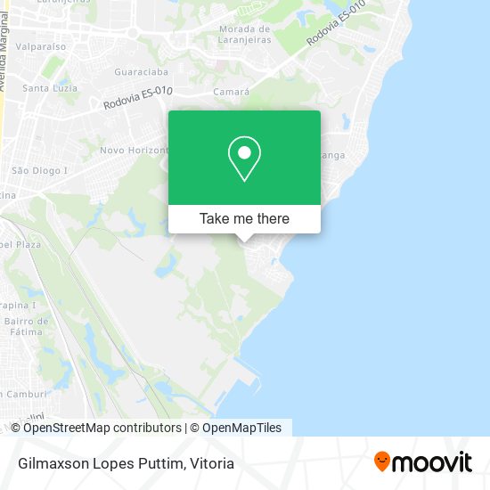 Gilmaxson Lopes Puttim map