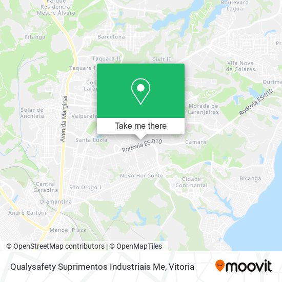 Qualysafety Suprimentos Industriais Me map