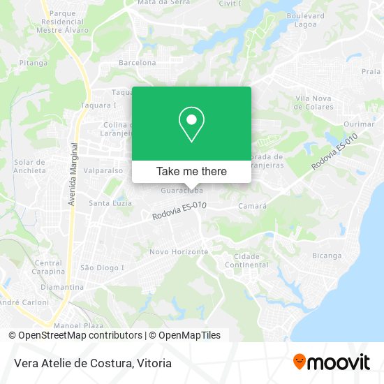 Vera Atelie de Costura map
