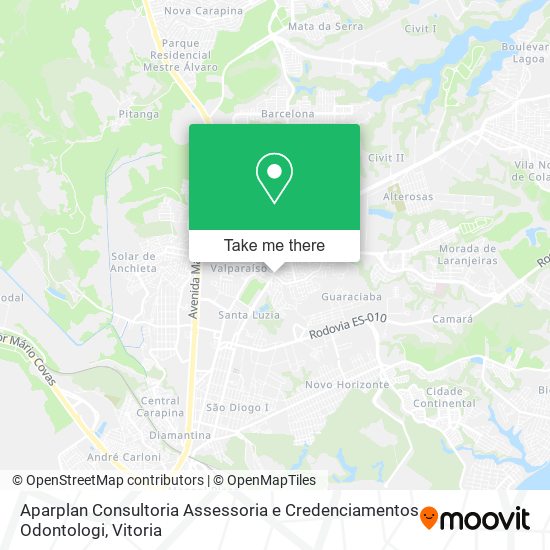 Aparplan Consultoria Assessoria e Credenciamentos Odontologi map