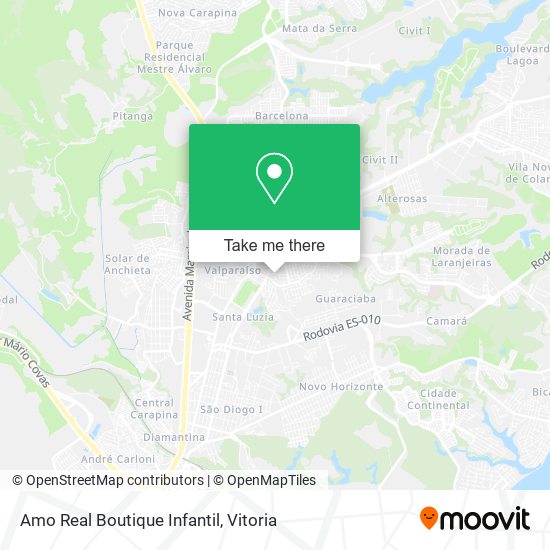 Amo Real Boutique Infantil map