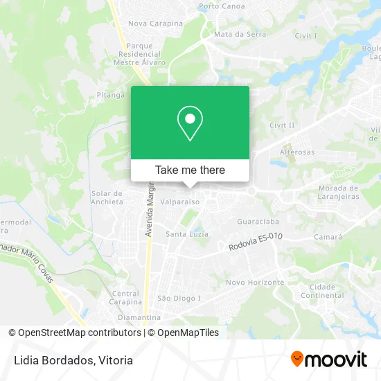 Lidia Bordados map