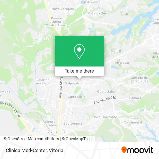 Clinica Med-Center map